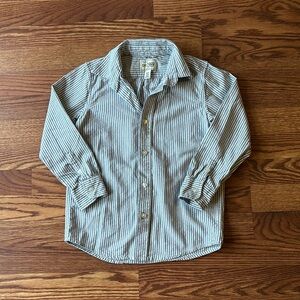 Boy’s Striped Long Sleeve Shirt Size Small 5/6